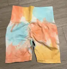Allure The Brand Tie-Dye Shorts