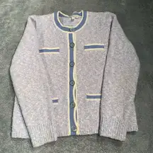 J. Crew marled sweater lady jacket Cardigan medium