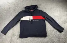 Tommy Hilfiger Sweatshirt Women Medium Cowl Neck Classic 90s‎ Logo Pullover