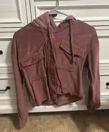 American Eagle Corduroy Jacket Cropped