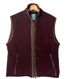 Vintage alf KUHL Womens Polartec Fleece Vest Size L Southwest Outdoor Gorpcore