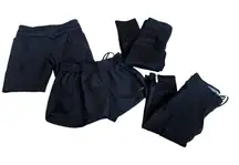 Lot of 4 Woman’s Workout Shorts Cropped Leggings Size Small