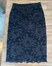 Black Formal Skirt