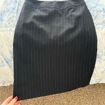 Ann Taylor Pinstripe Skirt