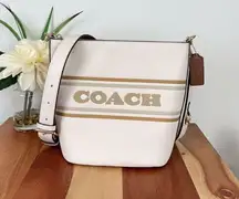 NWT Coach‎ Logan Duffle With Coach Stripe