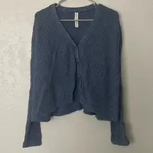 Aeropostale blue cardigan