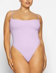 SKIMS Fits Everybody Cami bodysuit in Sugar Plum