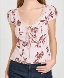 Wayf Nordstrom Pink Corset Top