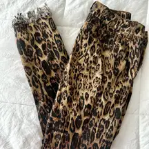L&B Leopard Patterned Skinny Jeans