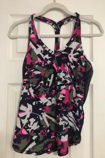 Lululemon‎ athletica Fast Lane singlet tank Pop cut boom juice multi size medium