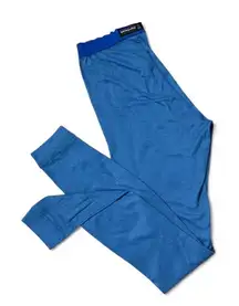 Patagonia Capilene Midweight Base Layer Bottoms Womens Blue Polyester Size S