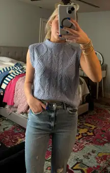 Sweater Best Aritzia Sunday Vest Light Blue