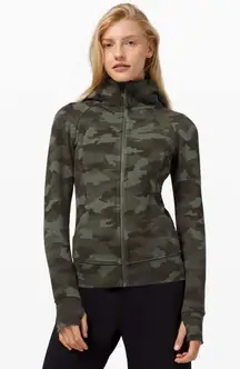 Scuba Hoodie *Light Cotton FleeceHeritage 365 Camo Green Twill Sz 6