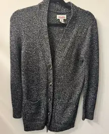 Mudd Gray button up cardigan