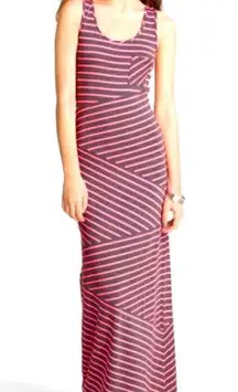 Soprano striped maxi summer dress