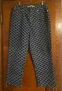 Vintage Unique Tommy Hilfiger TH Print Jeans