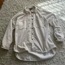 Streetwear Society Corduroy Button Down size small