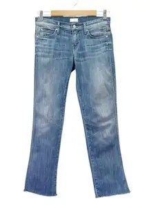 Mother The Rascal Cuff Jeans Size 25 in Adios To My Old Life Medium Wash Crop