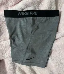 grey  pro dri-fit spandex