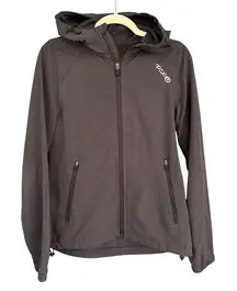 Rip Curl‎ Women's Anti Series Hoodie Full Zip Jacket Brown XS