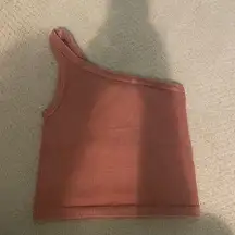 One sleeve tank top