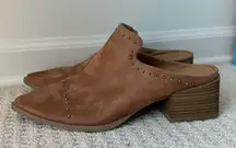 Universal Threads Crista Pointed Toe Studded Mules Size 9.5