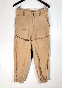 EUC BDG beige baggy skater jogger pants medium