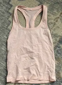 Lululemon Women's Pink Racerback swiftly tech Tank Top