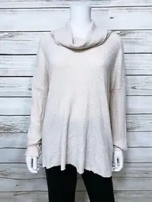 BP cowl neck waffle knit sweater