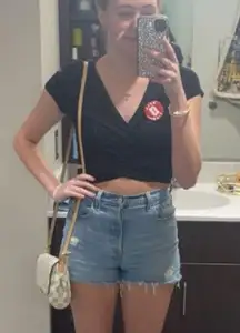 Garage Wrap Crop Top