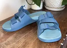 Chaco Women's Chillos‎ Slide Sandal, Ocean Blue, 7