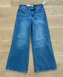 Tillys RSQ Jeans Low Rise Baggy Size 24 Blue