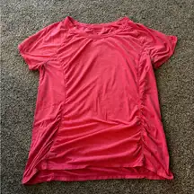 Tangerine Coral Pink Workout Top