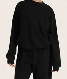 Set Active Crewneck in Onyx