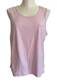 Nautica pink athleisure tank top Size Large