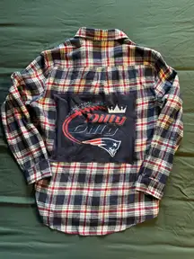 Custom New England Patriots ‘Dilly Dilly’ Flannel