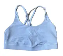 Lululemon Racerback Sports Bra Size 8 Off White/Cream