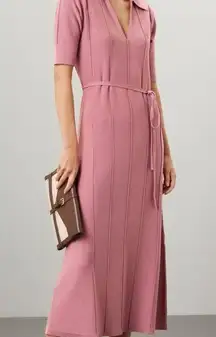Adam Lippes Pink Knit Dress