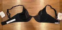 NWT Savage‎ X Fenty by Rihanna black sheer, underwire, 34DD