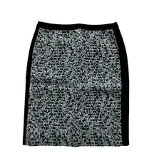 Hugo Boss Votina Jaquard pencil skirt size 10