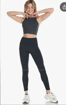 Kyodan Outdoor Black Ice Sherpa High Waisted Fleece Lined Leggings