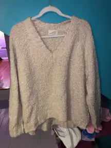 Cream Knit Sweater