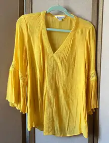 Counterparts Vibrant Yellow Blouse large