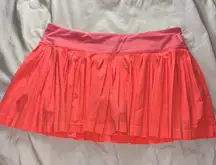 Women’s Lululemon Pleat To Street Skirt II Grapefruit Pink Size 10