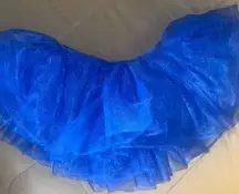 Adult one size blue tutu