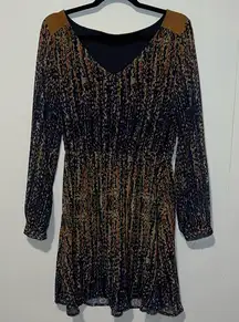 KLD Signature Women’s Long Sleeve Knee Length Dress P22