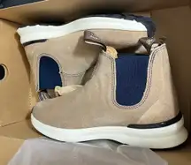 NEW Blundstone 2146 Chelsea sneaker Boots Suede Navy Sand Womens 4 UK, 7‎ US
