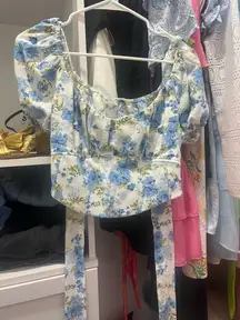 Bella Rose Boutique floral top