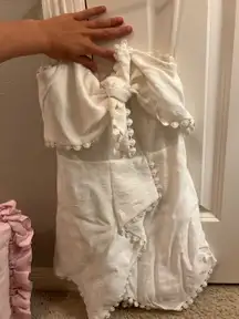 Selfie Leslie Romper White Strapless