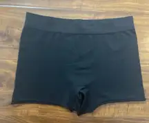 Black shorts for wearing under dresses skirts size small